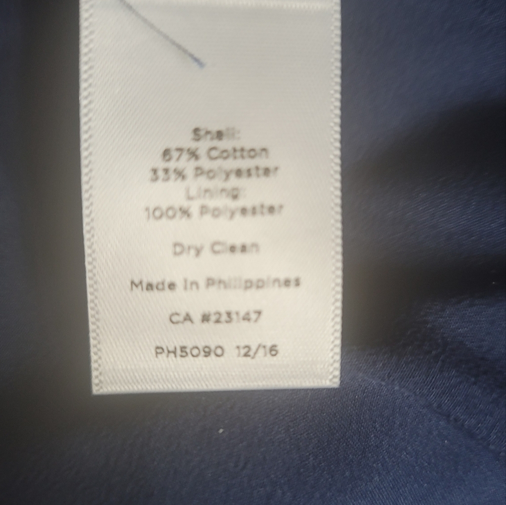 Talbots fully lined size 18. Short, bell sleeve dress. NWT . Retail $159 - Picture 8 of 8